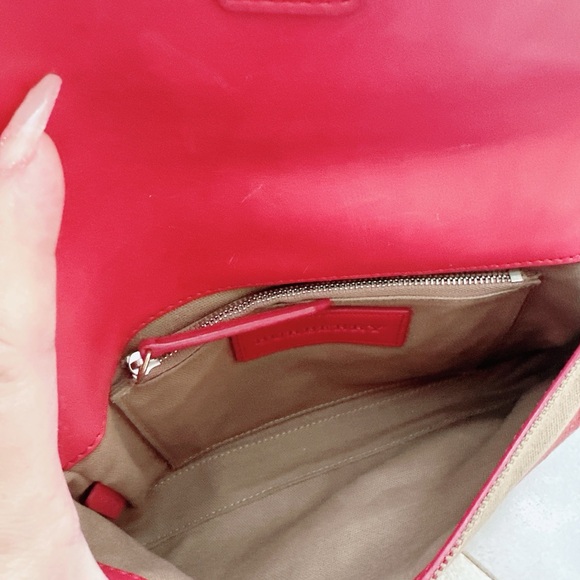 Burberry Canvas Check Henham Small Crossbody Bag/Purse - Picture 6 of 12